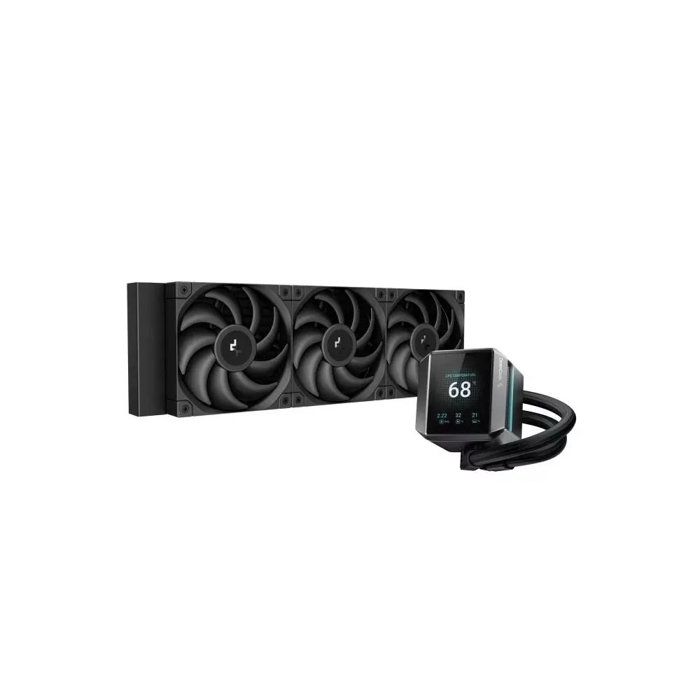 DeepCool MYSTIQUE 360 Processeur Refroidisseur de liquide tout-en-un 12 cm Noir 1 pièce(s)-La Halle Informatique-[product_refere