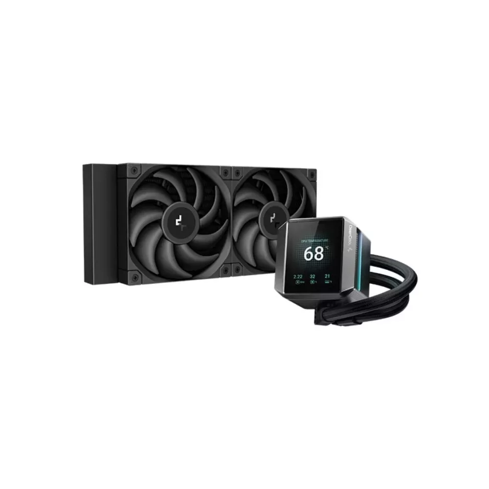 DeepCool MYSTIQUE 240 Processeur Refroidisseur de liquide tout-en-un 12 cm Noir 1 pièce(s)-La Halle Informatique-[product_refere