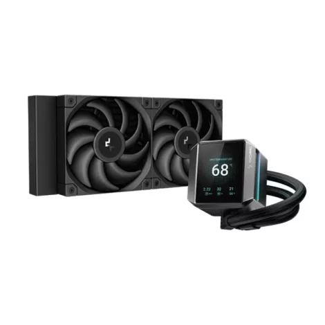 DeepCool MYSTIQUE 240 Processeur Refroidisseur de liquide tout-en-un 12 cm Noir 1 pièce(s)-La Halle Informatique-[product_refere