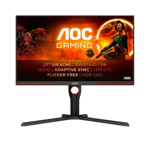 AOC G3 Q27G3XMN/BK écran plat de PC 68,6 cm (27") 2560 x 1440 pixels 2K Ultra HD LED Noir-La Halle Informatique-[product_referen