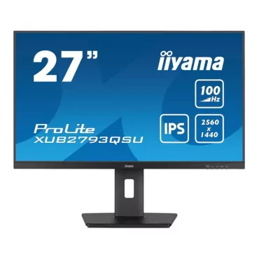 iiyama ProLite XUB2793QSU-B6 LED display 68,6 cm (27") 2560 x 1440 pixels Quad HD Noir-La Halle Informatique-[product_reference]