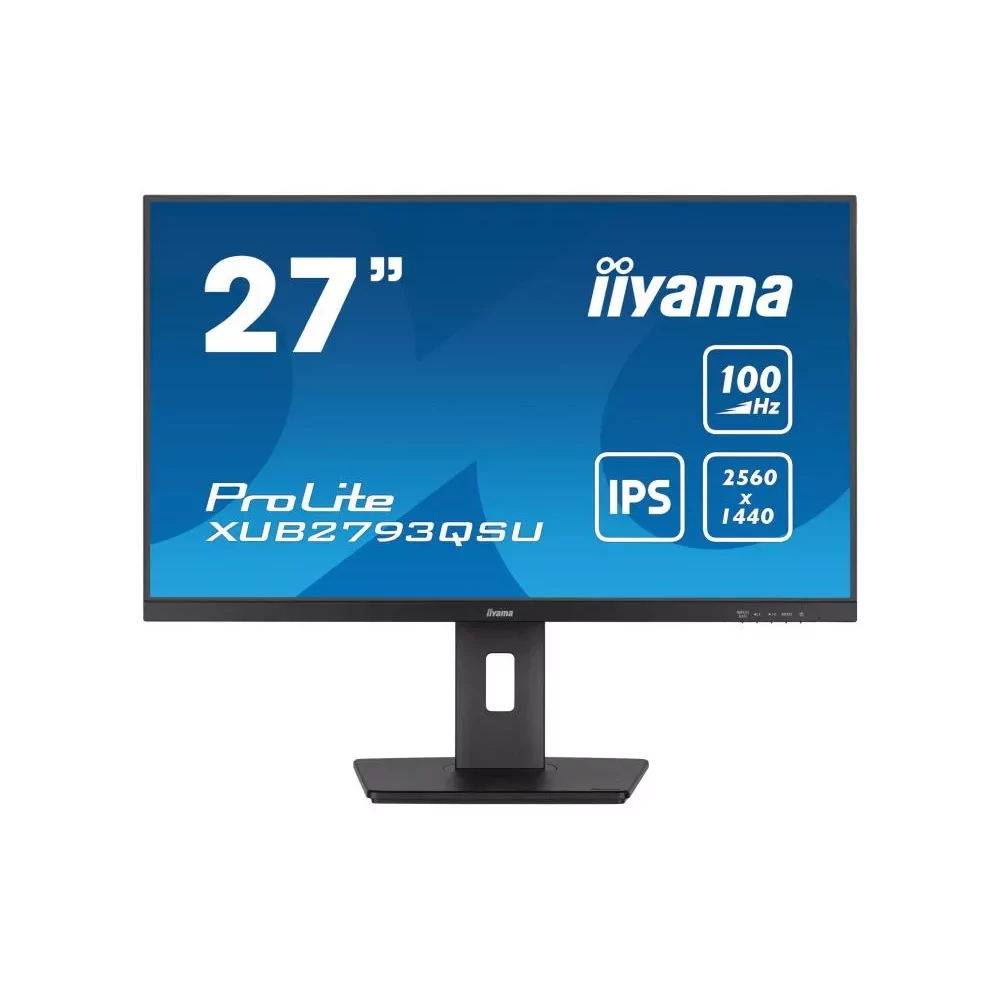 iiyama ProLite XUB2793QSU-B6 LED display 68,6 cm (27") 2560 x 1440 pixels Quad HD Noir-La Halle Informatique-[product_reference]