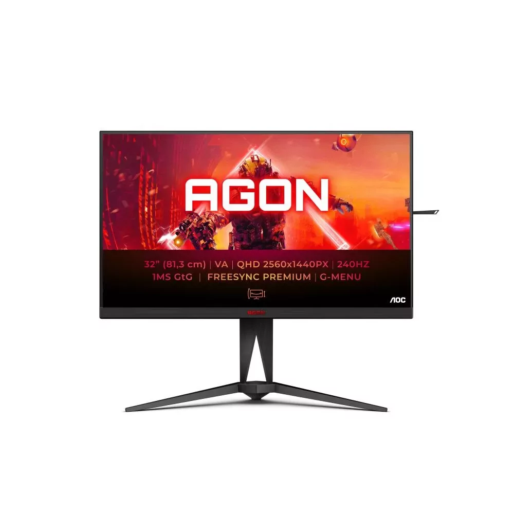 AOC AGON 5 AG325QZN/EU LED display 80 cm (31.5") 2560 x 1440 pixels Quad HD Noir-La Halle Informatique-[product_reference]