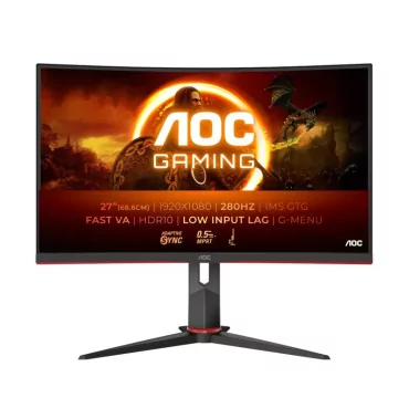 AOC G2 C27G2Z3/BK écran plat de PC 68,6 cm (27") 1920 x 1080 pixels Full HD LED Noir, Rouge-La Halle Informatique-[product_refer