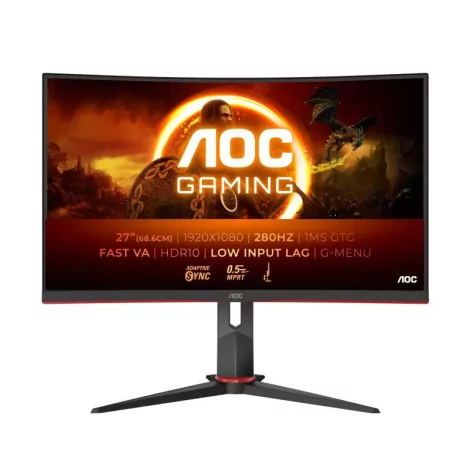 AOC G2 C27G2Z3/BK écran plat de PC 68,6 cm (27") 1920 x 1080 pixels Full HD LED Noir, Rouge-La Halle Informatique-[product_refer