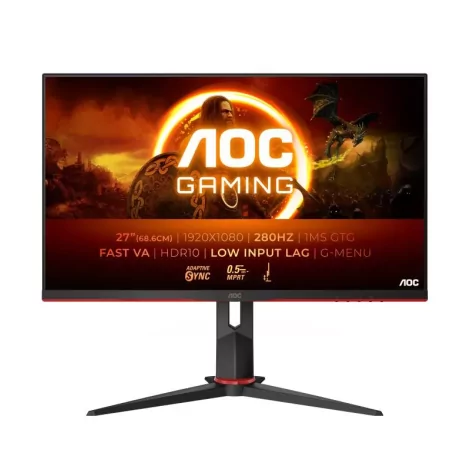 AOC G2 27G2ZN3/BK écran plat de PC 68,6 cm (27") 1920 x 1080 pixels Full HD LCD Noir, Rouge-La Halle Informatique-[product_refer