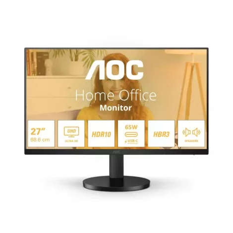 AOC B3 U27B3CF écran plat de PC 68,6 cm (27") 3840 x 2160 pixels 4K Ultra HD LCD Noir-La Halle Informatique-[product_reference]