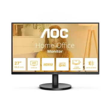 AOC B3 U27B3M écran plat de PC 68,6 cm (27") 3840 x 2160 pixels 4K Ultra HD LCD Noir-La Halle Informatique-[product_reference]