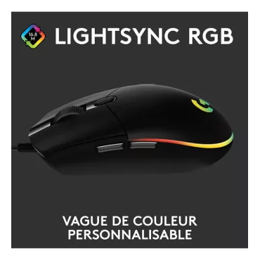 Logitech G203 Gaming Mouse LIGHTSYNC-La Halle Informatique-[product_reference]