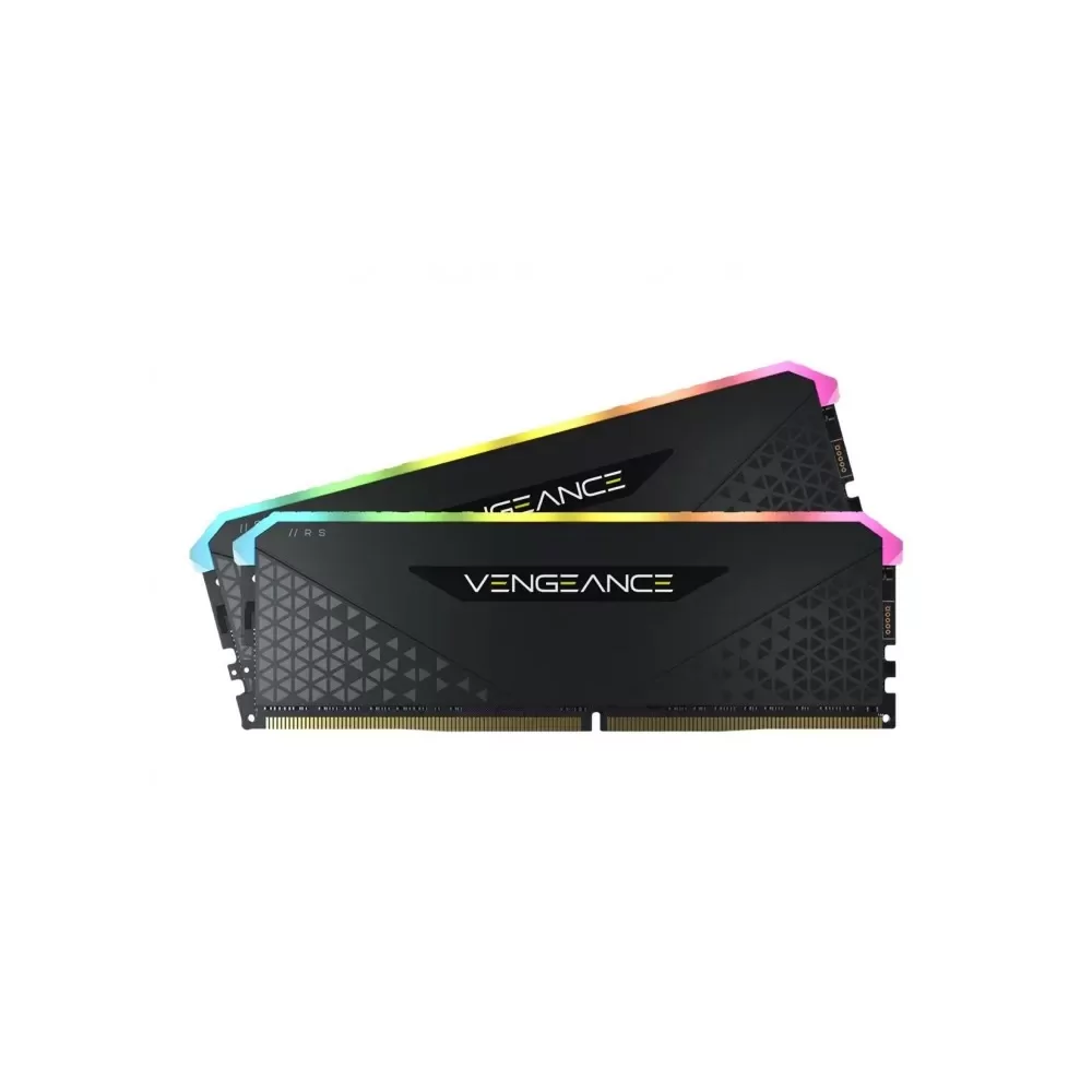 CORSAIR Vengeance RGB RS 16G (2x8G) DDR4 3200MHz Noir-La Halle Informatique-[product_reference]