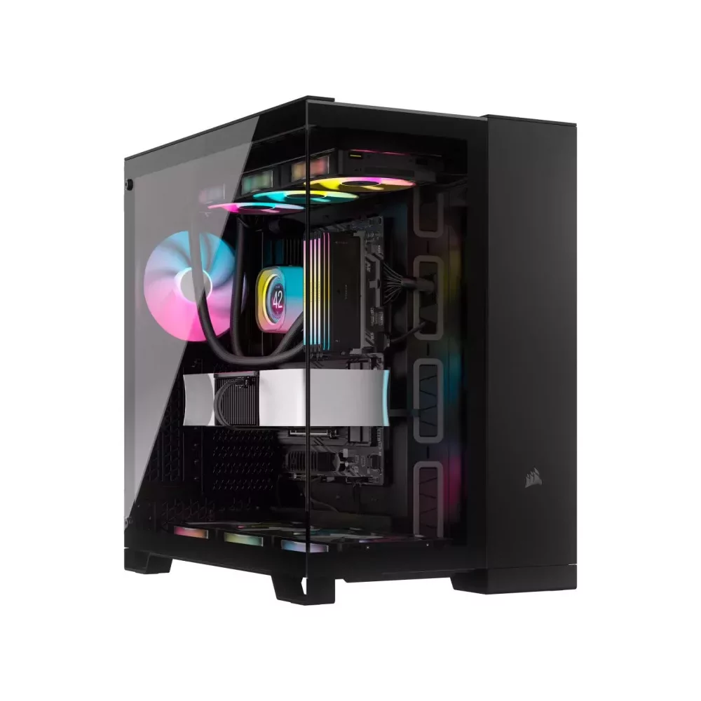 CORSAIR 6500X Mid-Tower Dual Chamber PC Case-La Halle Informatique-[product_reference]