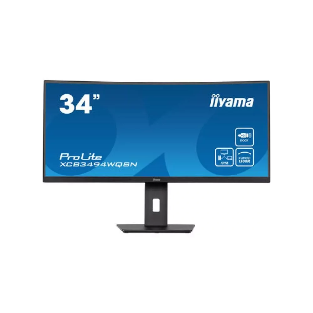 iiyama ProLite XCB3494WQSN-B5 LED display 86,4 cm (34") 3440 x 1440 pixels UltraWide Quad HD Noir-La Halle Informatique-[product