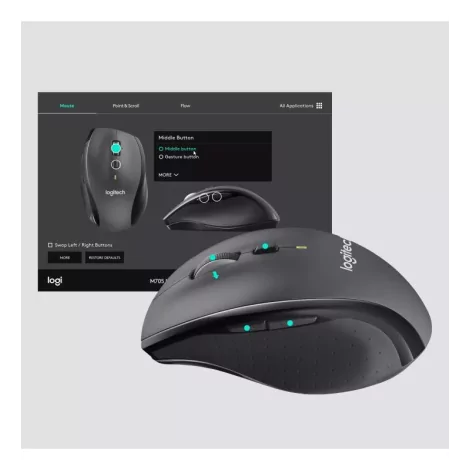 Logitech Marathon M705 Sans Fil - Souris-La Halle Informatique-[product_reference]