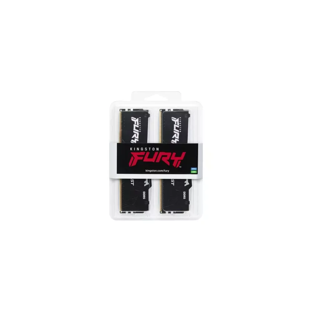 KINGSTON 16G (2x8G) D5 5200Mhz FURY BEAST RGB XMP-La Halle Informatique-[product_reference]