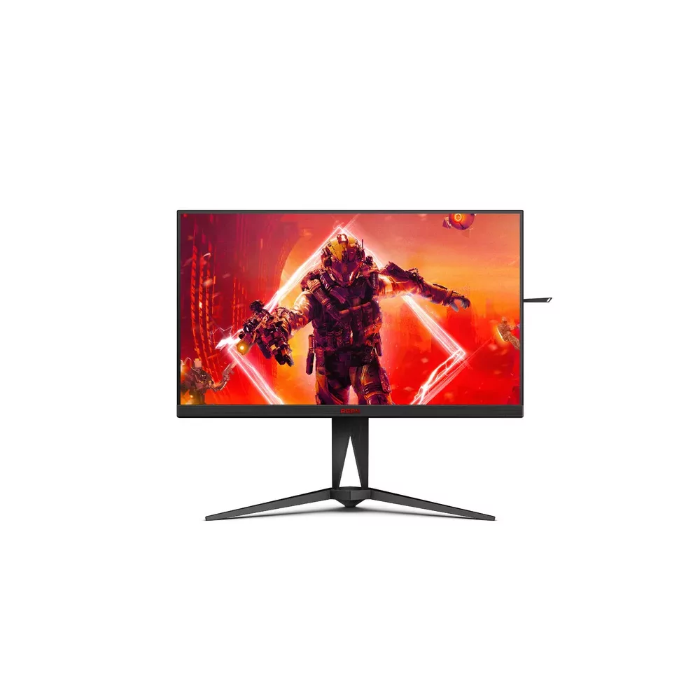 AOC AGON 5 AG275QZN/EU écran plat de PC 68,6 cm (27") 2560 x 1440 pixels Quad HD Noir, Rouge-La Halle Informatique-[product_refe