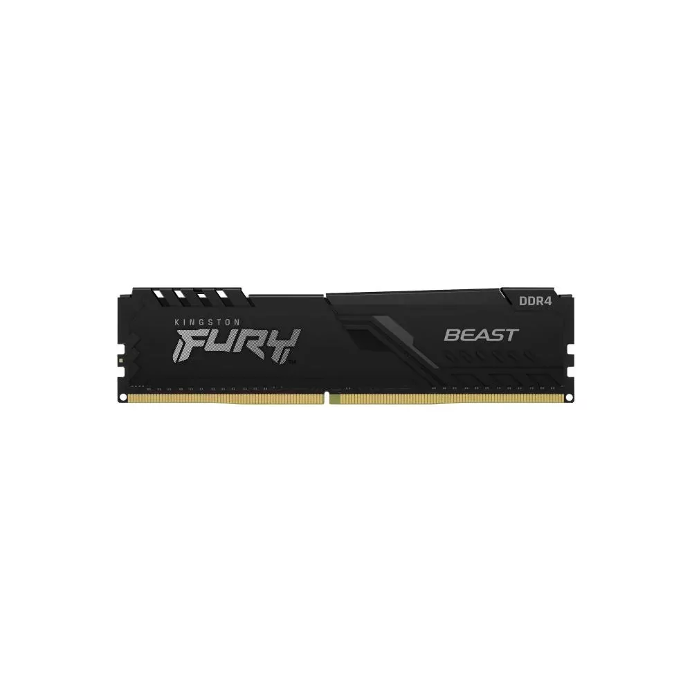 KINGSTON 8G (1x8G) D4 2666Mhz FURY Beast BLACK-La Halle Informatique-[product_reference]