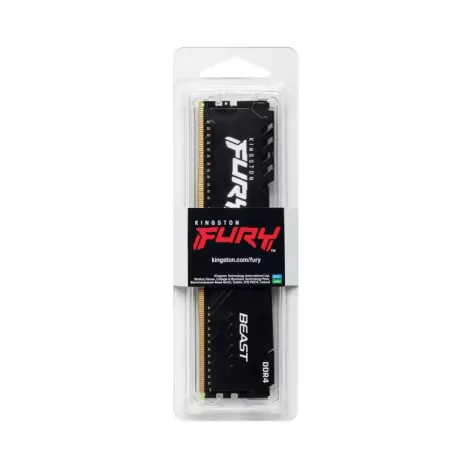 KINGSTON 8G (1x8G) D4 2666Mhz FURY Beast BLACK-La Halle Informatique-[product_reference]