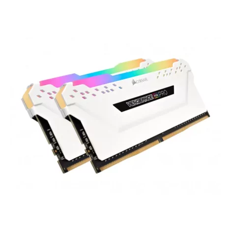 CORSAIR VENGEANCE RGB PRO SERIES 16 GO (2X 8 GO) DDR4 3200 MHZ - BLANC-La Halle Informatique-[product_reference]