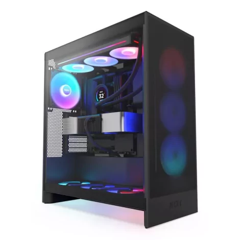 NZXT H7 Flow RGB All Black-La Halle Informatique-[product_reference]