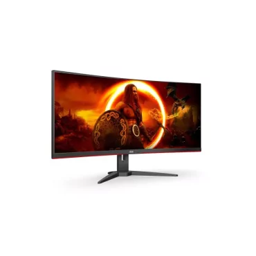 AOC G2 CU34G2XE/BK LED display 86,4 cm (34") 3440 x 1440 pixels Wide Quad HD LCD Noir, Rouge-La Halle Informatique-[product_refe