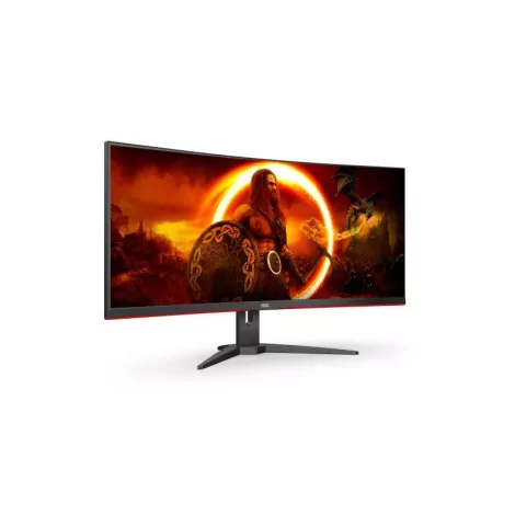 AOC G2 CU34G2XE/BK LED display 86,4 cm (34") 3440 x 1440 pixels Wide Quad HD LCD Noir, Rouge-La Halle Informatique-[product_refe