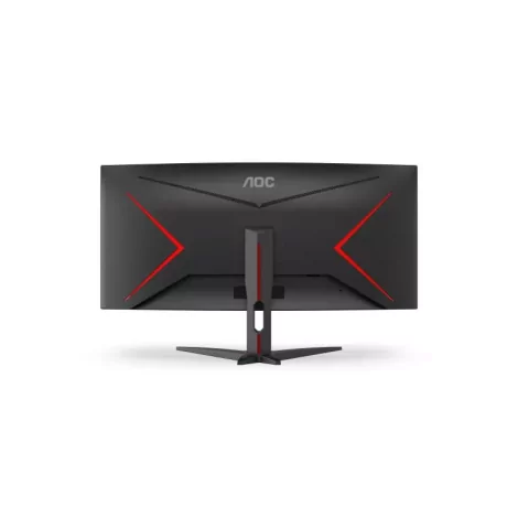 AOC G2 CU34G2XE/BK LED display 86,4 cm (34") 3440 x 1440 pixels Wide Quad HD LCD Noir, Rouge-La Halle Informatique-[product_refe