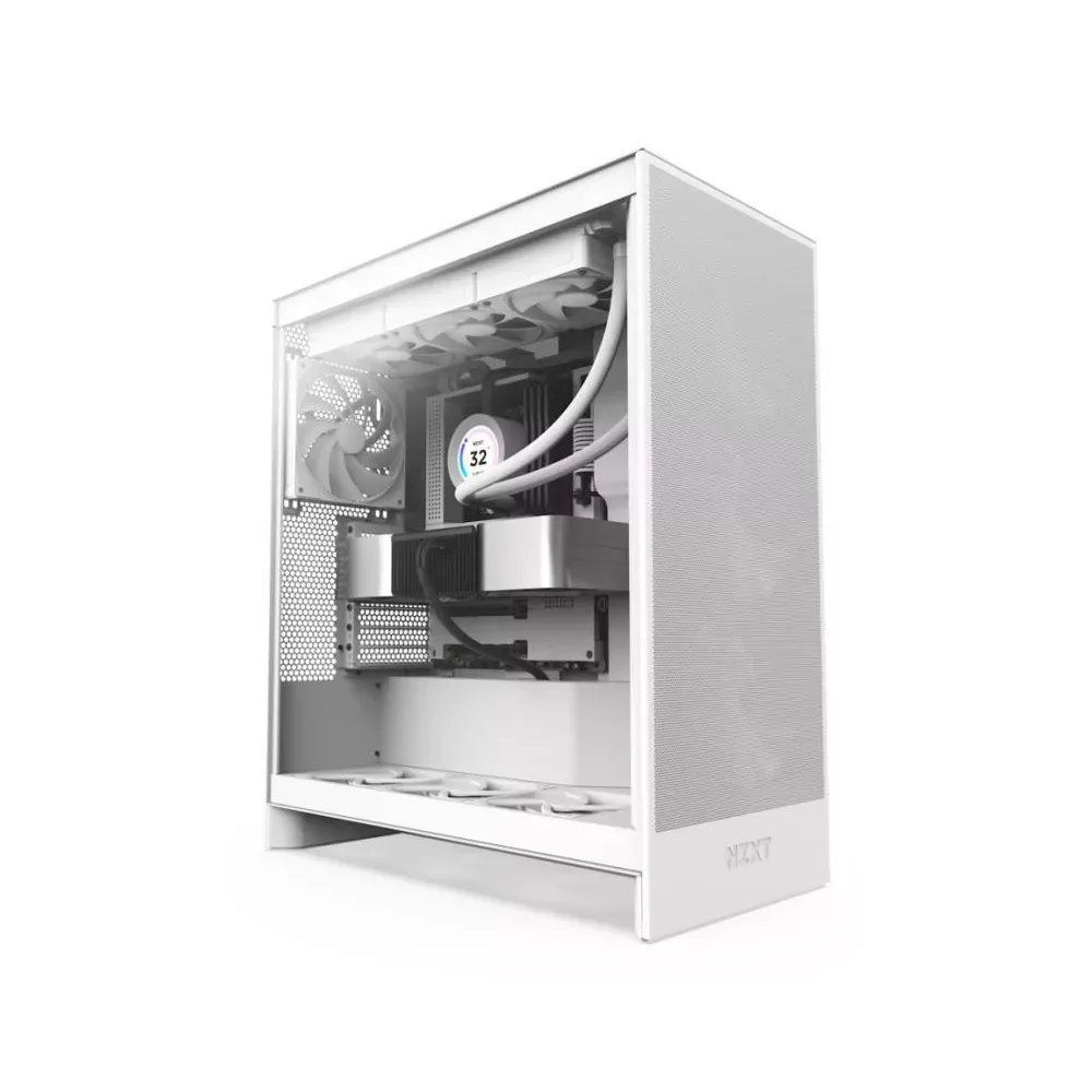 NZXT H7 Flow RGB All White-La Halle Informatique-[product_reference]