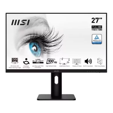 MSI Pro MP273AP écran plat de PC 68,6 cm (27") 1920 x 1080 pixels Full HD Noir