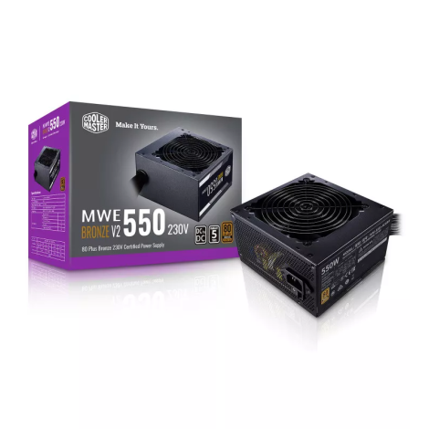 COOLER MASTER MWE 550W V2 - 80+ BRONZE - 550 WATTS-La Halle Informatique-[product_reference]