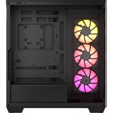 CORSAIR ICUE LINK 3500X ARGB Mid-Tower PC Case, Black