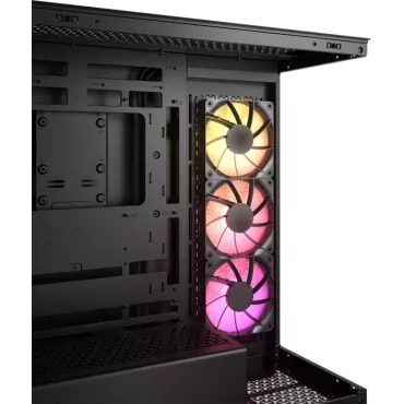 CORSAIR 3500X ARGB Mid-Tower PC Case, Black