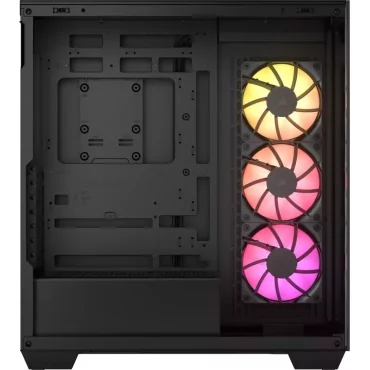 CORSAIR 3500X ARGB Mid-Tower PC Case, Black