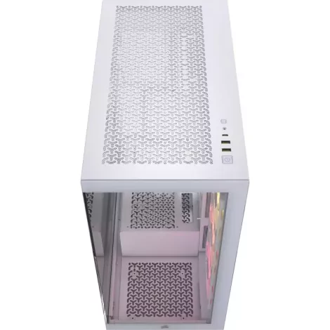 CORSAIR iCUE LINK 3500X RGB Mid-Tower PC Case, White-La Halle Informatique-[product_reference]