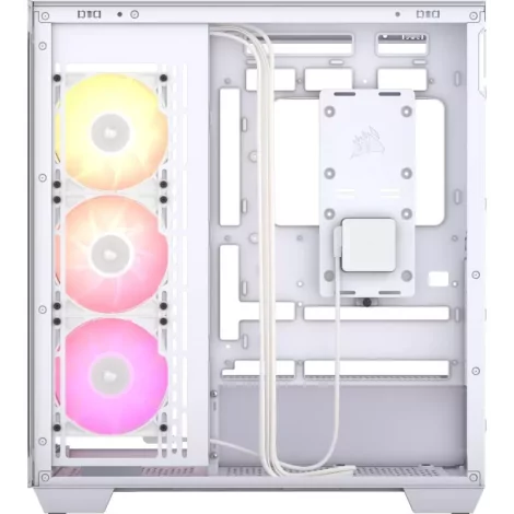 CORSAIR iCUE LINK 3500X RGB Mid-Tower PC Case, White-La Halle Informatique-[product_reference]