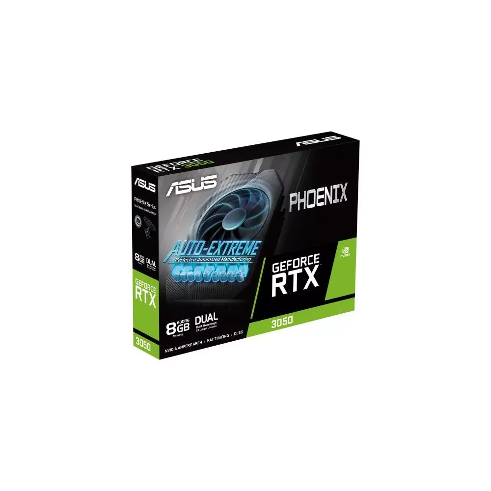 ASUS Phoenix PH-RTX3050-8G-V2 NVIDIA GeForce RTX 3050 8 Go GDDR6-La Halle Informatique-[product_reference]