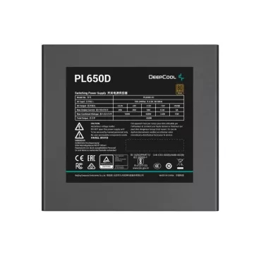 DEEPCOOL PL650-D - 80 PLUS Bronze-La Halle Informatique-[product_reference]