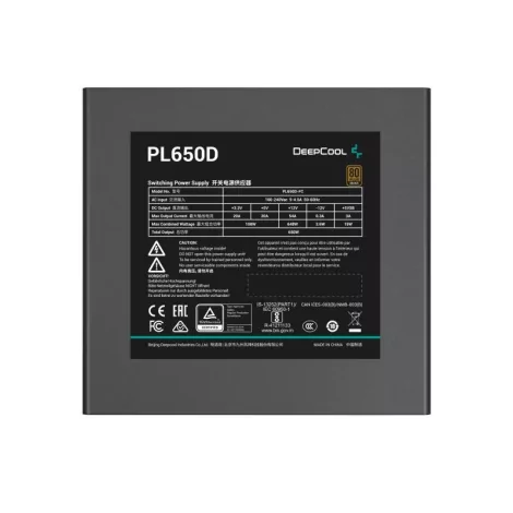 DEEPCOOL PL650-D - 80 PLUS Bronze-La Halle Informatique-[product_reference]