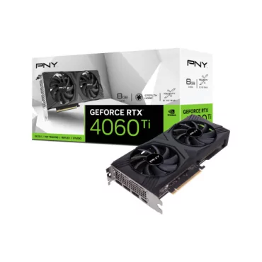 PNY GEFORCE RTX 4060Ti 8GB VERTO Dual Fan DLSS 3-La Halle Informatique-[product_reference]