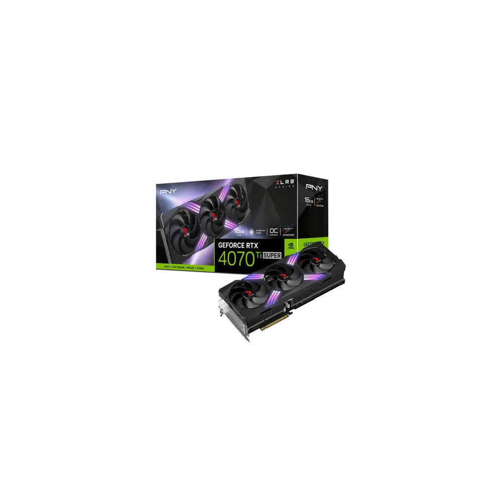 PNY RTX 4070Ti Super 16GB XLR8 GAMING VERTO ARGB OC-La Halle Informatique-[product_reference]