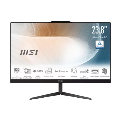 MSI Modern AM242 1M-1082FR Intel Core 5 120U 60,5 cm (23.8") 1920 x 1080 pixels PC All-in-One 16 Go DDR5-SDRAM 512 Go SSD Window