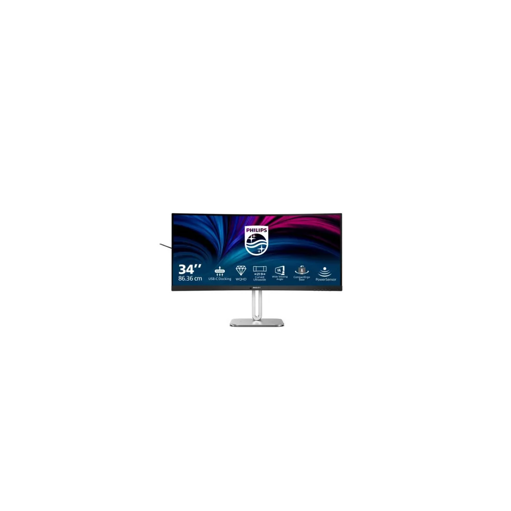 Philips 5000 series 34B2U5600C/00 écran plat de PC 86,4 cm (34") 3440 x 1440 pixels Dual QHD LCD Gris-La Halle Informatique-[pro