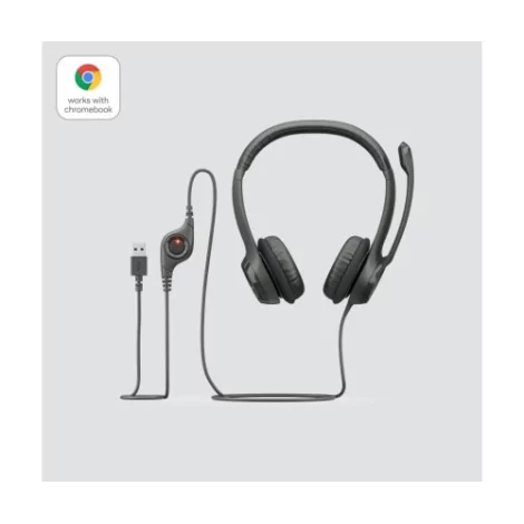 Logitech H390 - Casque USB-La Halle Informatique-[product_reference]