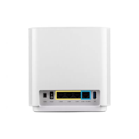 ASUS ZenWiFi AX XT8 (W-1-PK) routeur sans fil Gigabit Ethernet Tri-bande (2,4 GHz / 5 GHz / 5 GHz) Blanc-La Halle Informatique-[